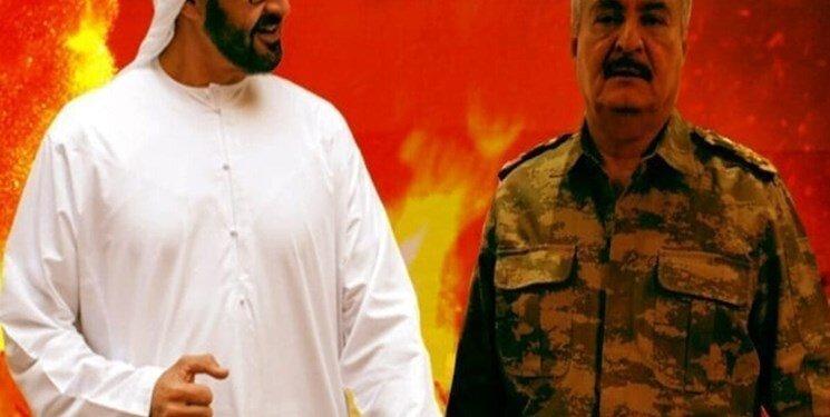 ولیعهد امارات به حفتر نارو زد ولیعهد امارات به حفتر نارو زد