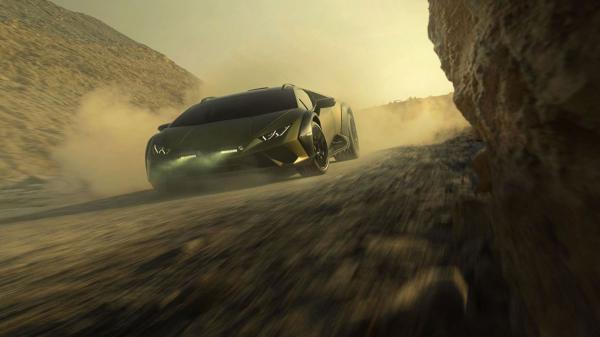Lamborghini Hurac&ampaacuten Sterrato؛ لامبورگینی بیابان نورد Lamborghini Hurac&aacuten Sterrato؛ لامبورگینی بیابان نورد